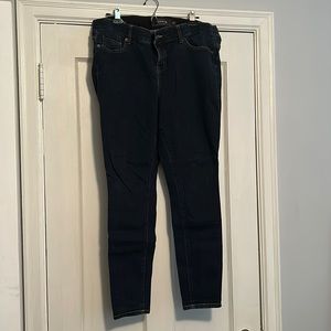 COPY - Dark wash bombshell skinny jeans Torrid